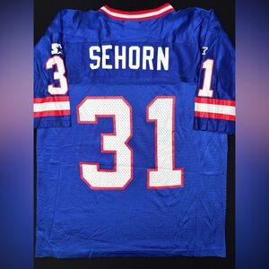Vintage New York Giants Jason Sehorn Starter Football Jersey Size: 46